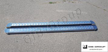 Пороги бічні майданчик для Ford Transit (95-00) d51х1,6мм 3840.S2-06S.5 фото