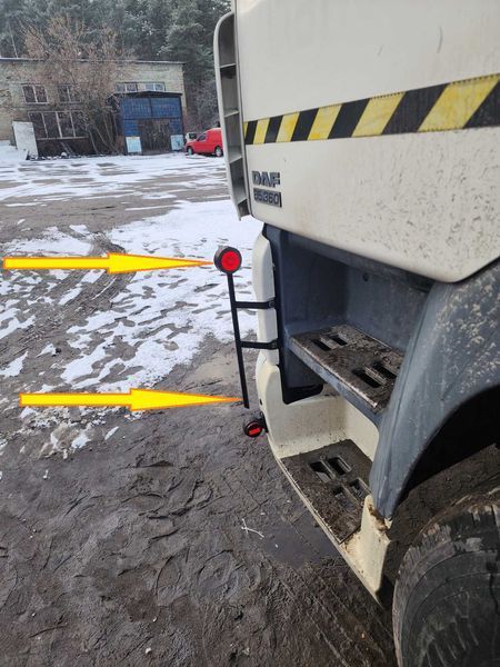 Led боковые фальш антены для DAF CF 15912 фото