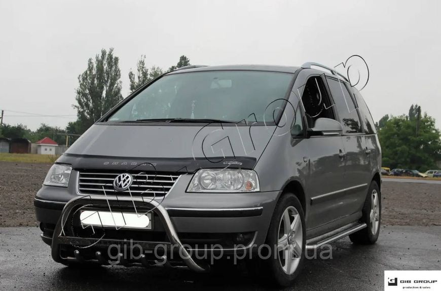 Захист переднього бампера - Кенгурятник Fiat Doblo (15+) d51х1,6мм 3699.F1-09.5 фото
