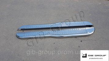 Пороги боковые площадка для Peugeot Expert (95-06) d60х1,6мм 9908.S2-10L.6 фото