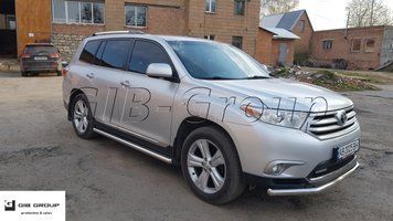 Пороги бічні Toyota Highlander XU40 (2010-2013) D60 12572.S1-06.6 фото