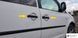 Хром окантовка ручок дверей для Volkswagen Caddy ( 2004+) 0817 фото 1