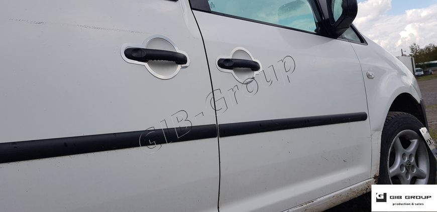 Хром окантовка ручок дверей для Volkswagen Caddy ( 2004+) 0817 фото
