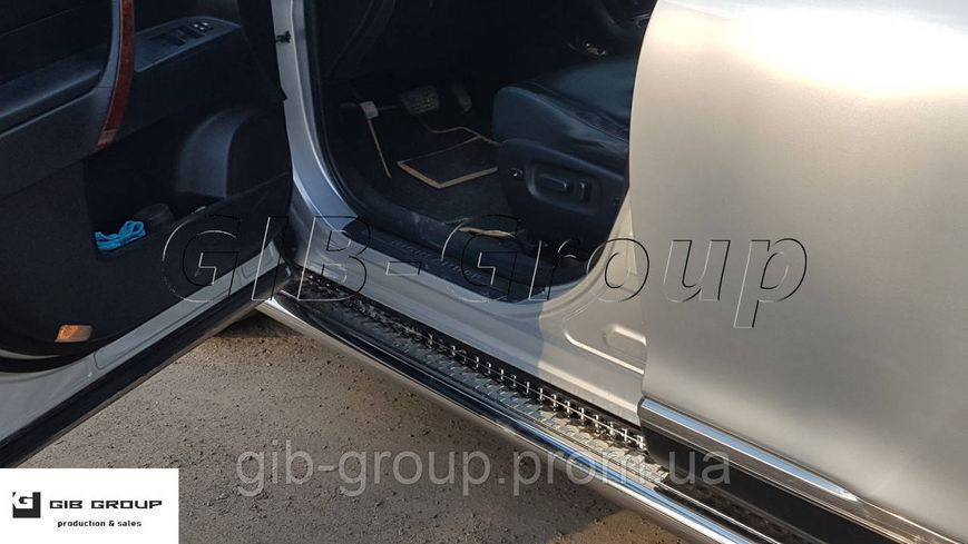 Пороги боковые Toyota Highlander XU40 (2010-2013) D60 12572.S1-06.6 фото