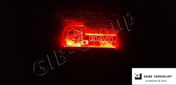Світлодіодна табличка для вантажівки MAN 15253 фото