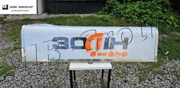 Рекламний LED бокс з 3D написом "ЗОЛІН" 3250 фото