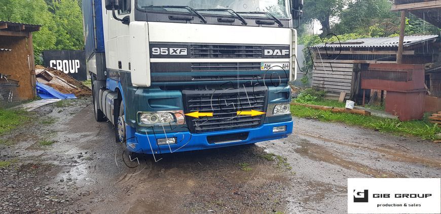 Хром накладки Окантовка фар (комплект 2шт) DAF XF105 0019 фото