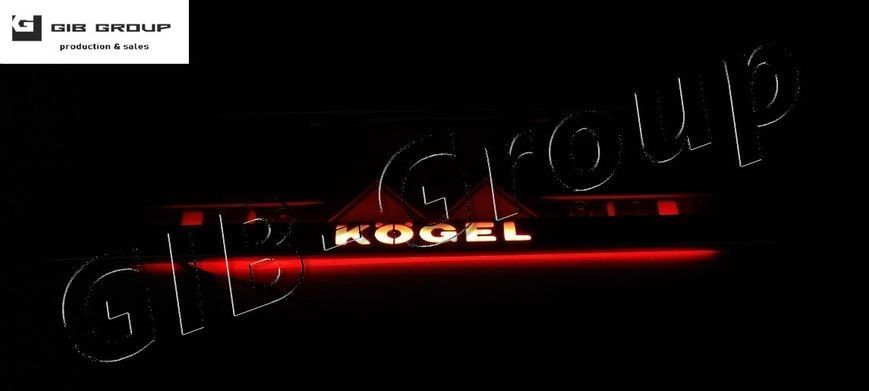 LED Рамка номерного знака с надписью и логотипом "Kogel" 16590 фото
