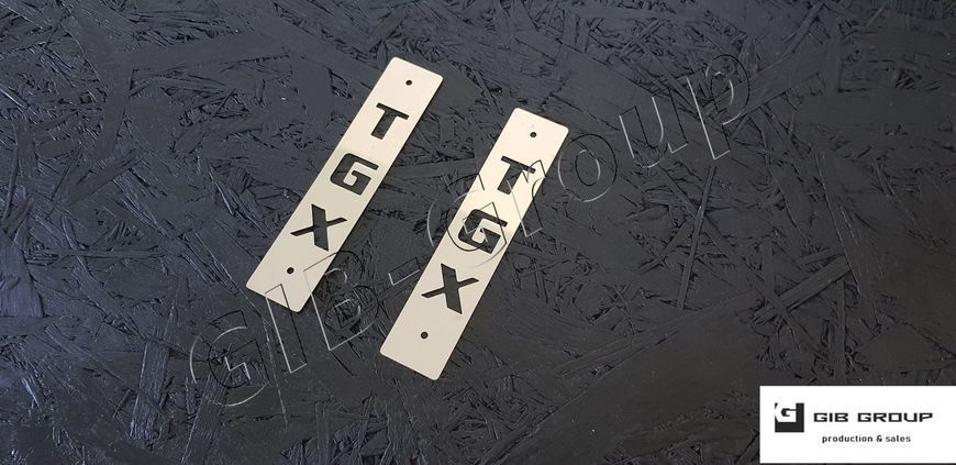 Накладки на ручки MAN Tgx (2шт) 15603 фото