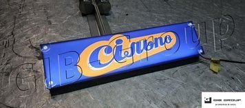 LED світлодіодна табличка під лобове скло автомобіля "Сільпо" 16901 фото