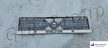 Рамка номерного знаку з написом "Wielton" 15612 фото