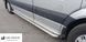Пороги боковые площадка для Toyota Hiace (07+) d42х1,6мм 12735.S2-01L.4 фото 3
