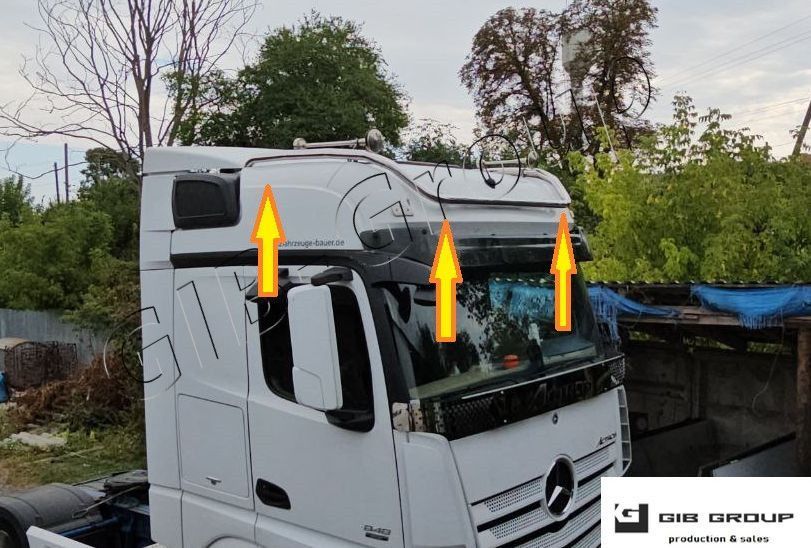 Держатель фар (Люстра) для "Mercedes-Benz" Actros MP4 (BM963; 2011&mdash;2018) 14885 фото
