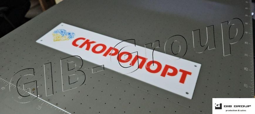 Інформаційна табличка з написом "Скоропорт" 16645 фото