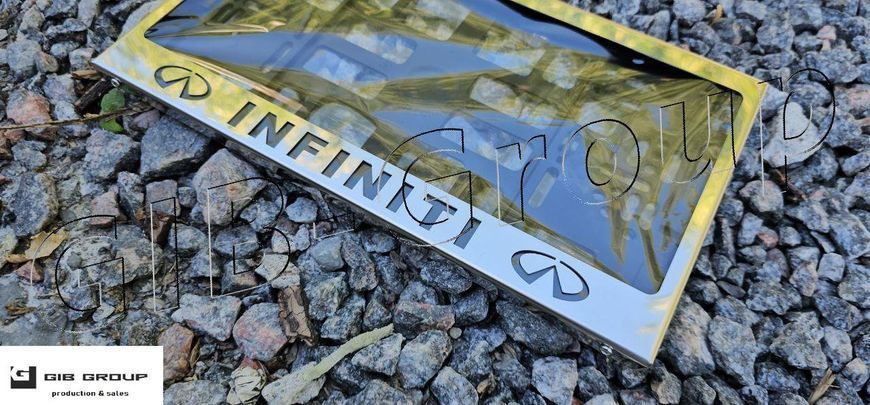 Рамка номерного знака (USA) с надписью "Infiniti" 15452 фото