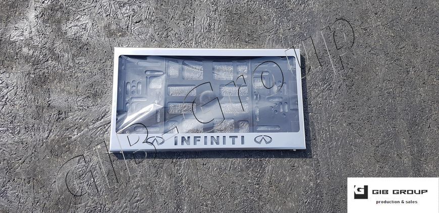 Рамка номерного знака (USA) с надписью "Infiniti" 15452 фото