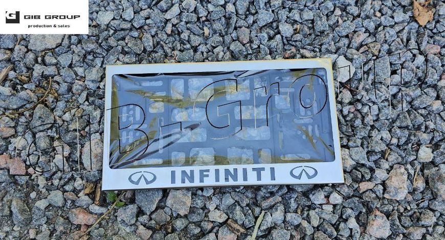 Рамка номерного знака (USA) с надписью "Infiniti" 15452 фото