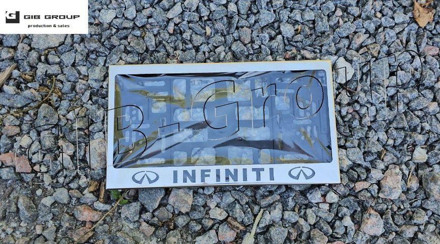 Рамка номерного знака (USA) с надписью "Infiniti" 15452 фото